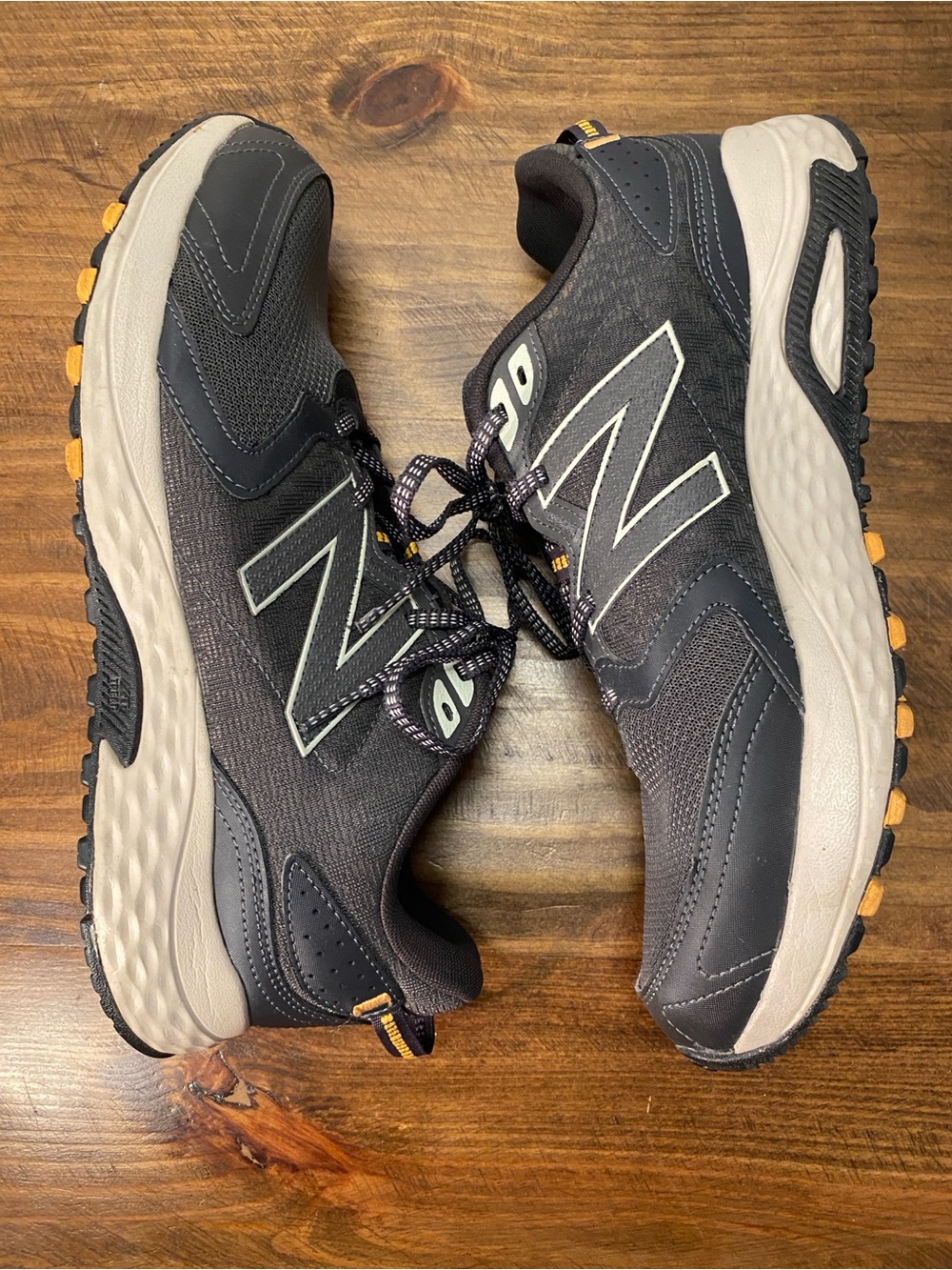 New Balance - Men's US size 12 - Dark Grey Athletic Running Shoes Sneakers - Picture 10 of 11